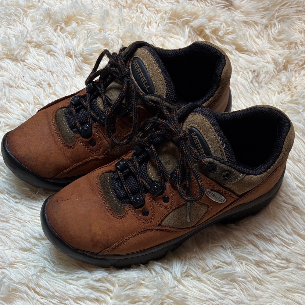 Merrell Brown and Black Athletic Shoes